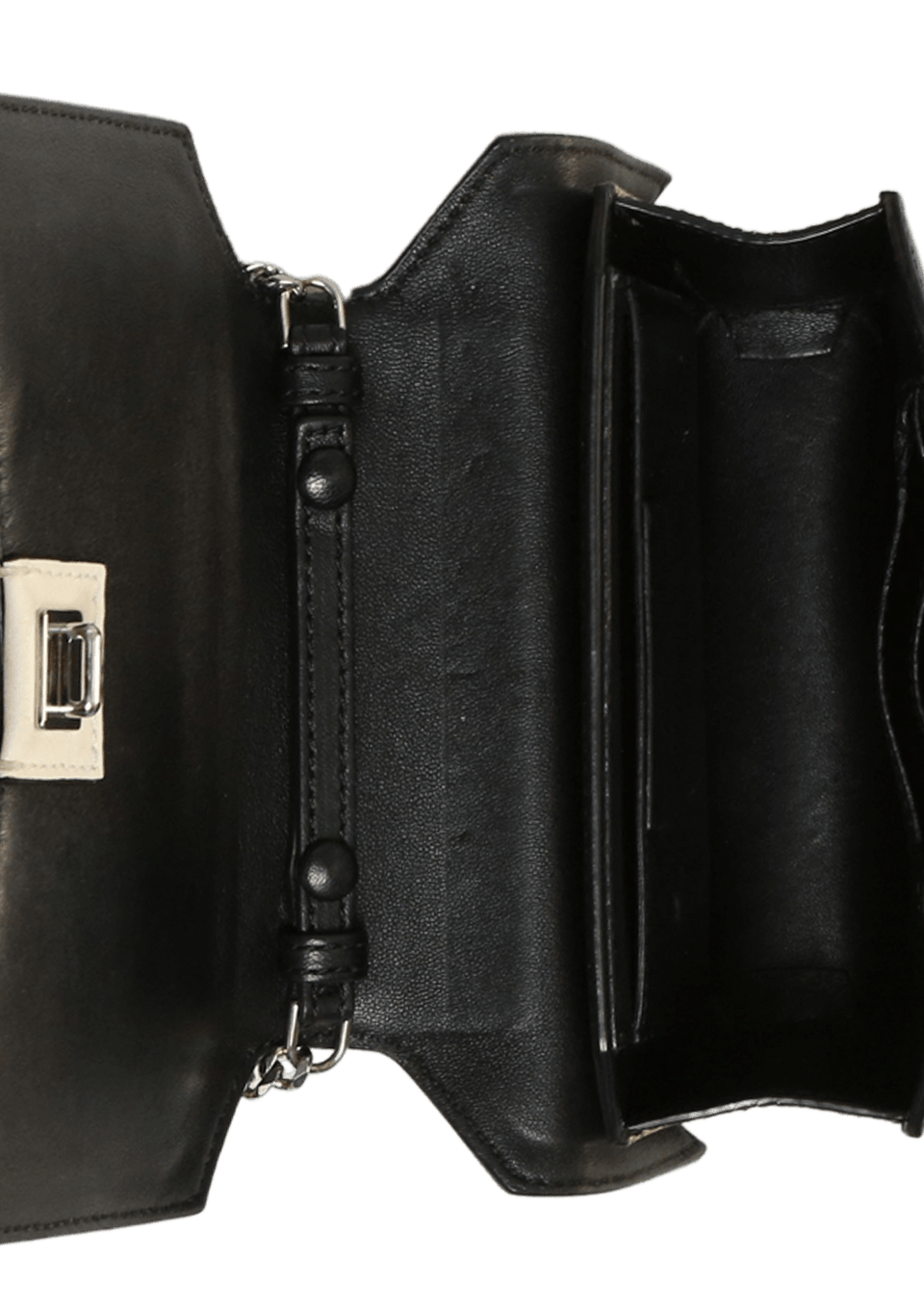BOW-CUT CHAIN BAG