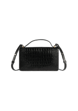 CROCODILE FLAP BAG