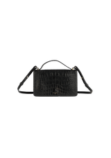 CROCODILE FLAP BAG