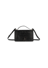 CROCODILE FLAP BAG