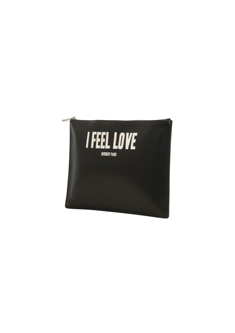 LARGE I FEEL LOVE POUCH