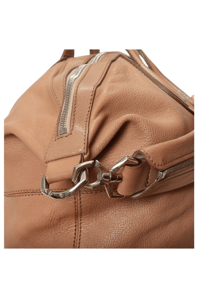 LEATHER NIGHTINGALE SHOPPER 