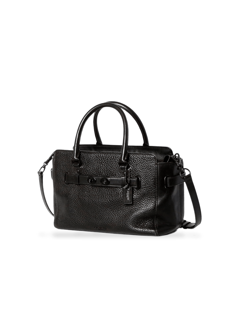 GRAINED LEATHER BAG