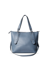 GRAINED LEATHER TOTE
