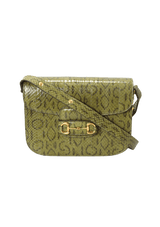 1955 HORSEBIT SNAKESKIN BAG