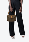 VINTAGE BAMBOO SMALL TOP BAG