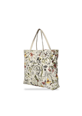 BOTANICAL FLORAL PRINT TOTE