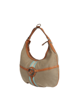 CANVAS WEB GG REINS HOBO BAG