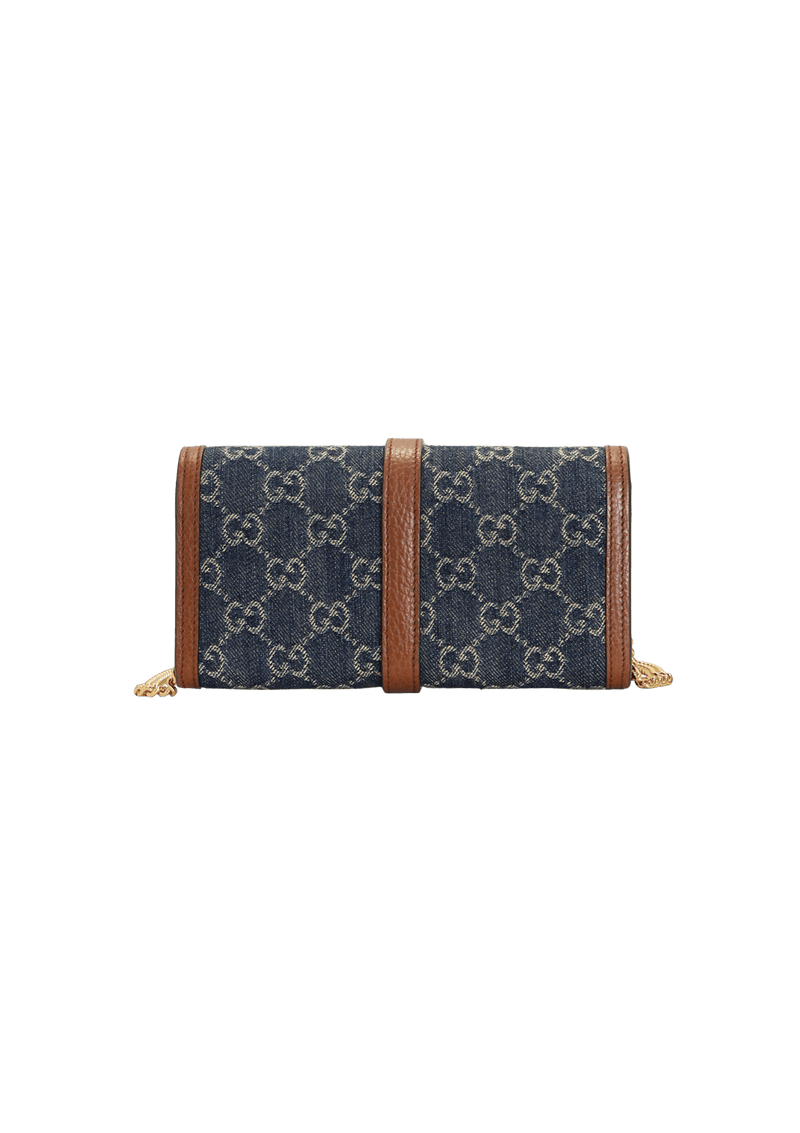 DENIM JACKIE 1961 CHAIN WALLET