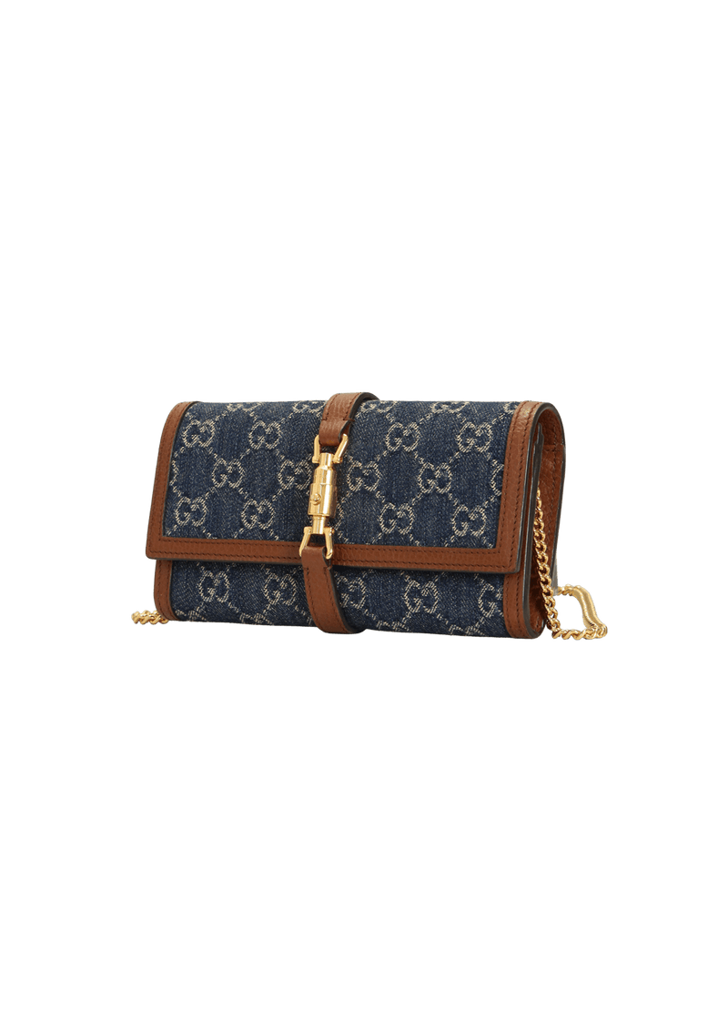 DENIM JACKIE 1961 CHAIN WALLET