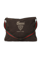 DENIM LOGO MESSENGER