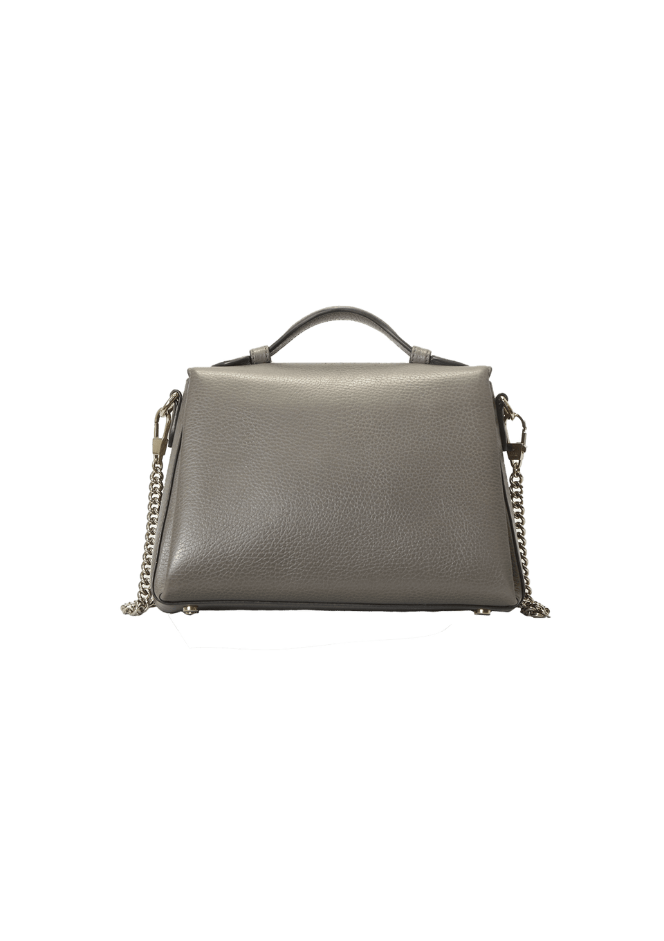 BOLSA GUCCI DOLLAR INTERLOCKING G TOP HANDLE CINZA ORIGINAL – Gringa
