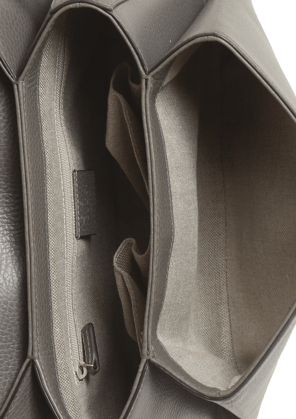 BOLSA GUCCI DOLLAR INTERLOCKING G TOP HANDLE CINZA ORIGINAL – Gringa