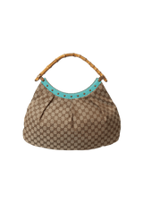 GG CANVAS BAMBOO BAG