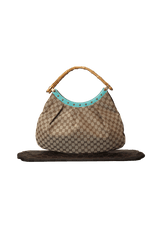 GG CANVAS BAMBOO BAG