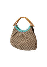 GG CANVAS BAMBOO BAG