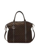 GG CANVAS CONVERTIBLE DOME BAG