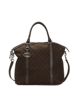 GG CANVAS CONVERTIBLE DOME BAG