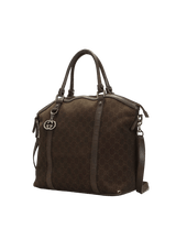 GG CANVAS CONVERTIBLE DOME BAG