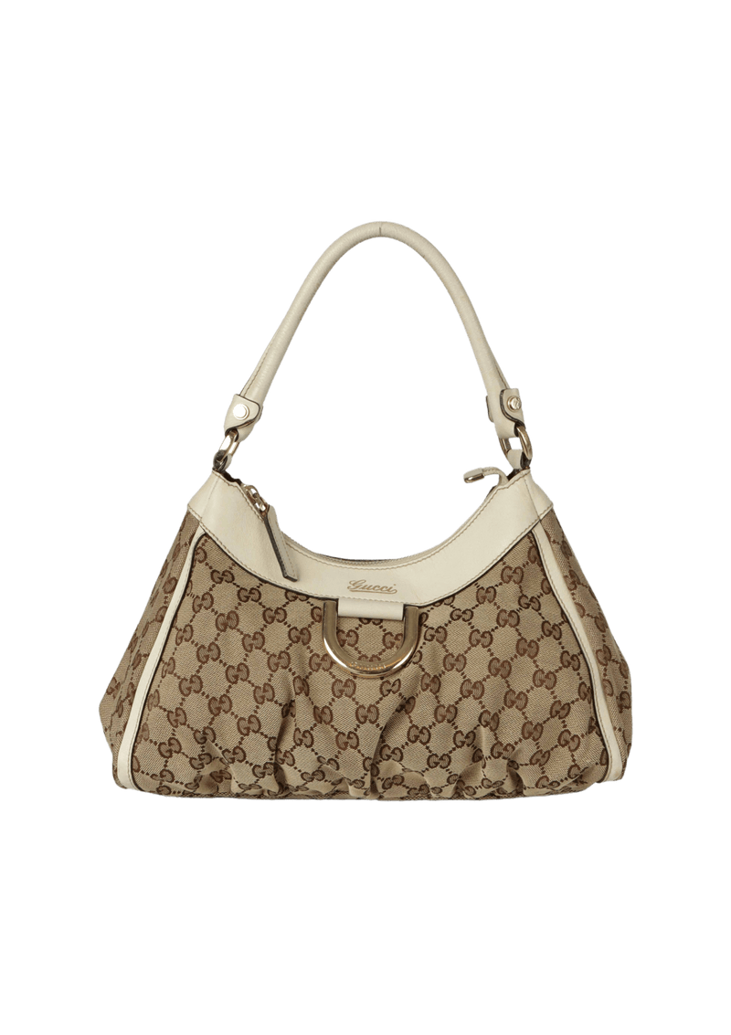 GG CANVAS D RING HOBO