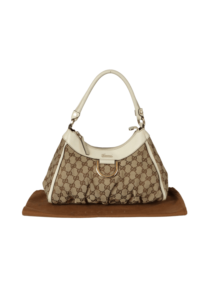 GG CANVAS D RING HOBO