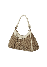 GG CANVAS D RING HOBO