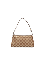 GG CANVAS D-RING POCHETTE
