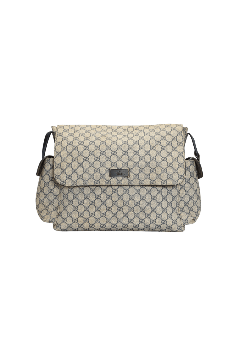 GG CANVAS DIAPER BAG