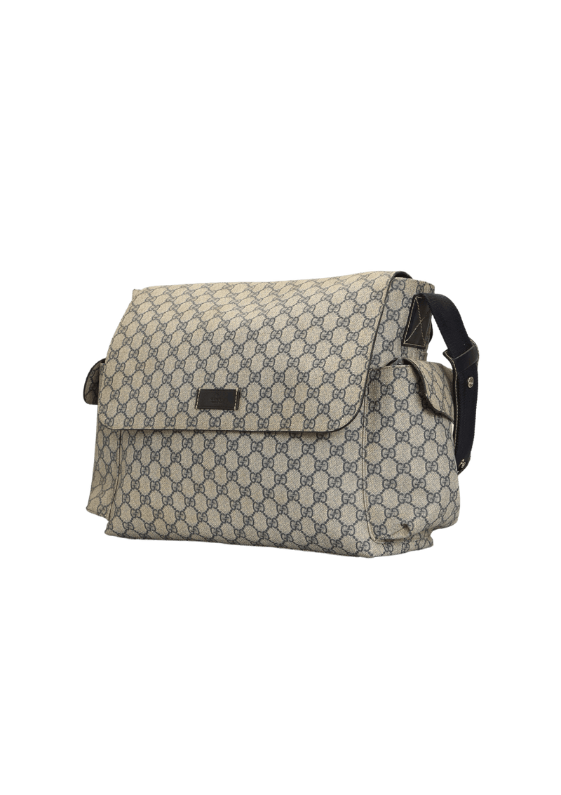 GG CANVAS DIAPER BAG