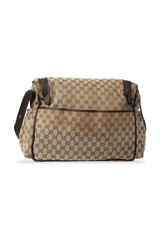 GG CANVAS DIAPER BAG