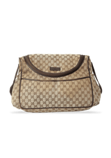 GG CANVAS DIAPER BAG