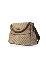 GG CANVAS DIAPER BAG