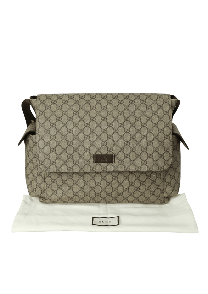 GG CANVAS DIAPER BAG