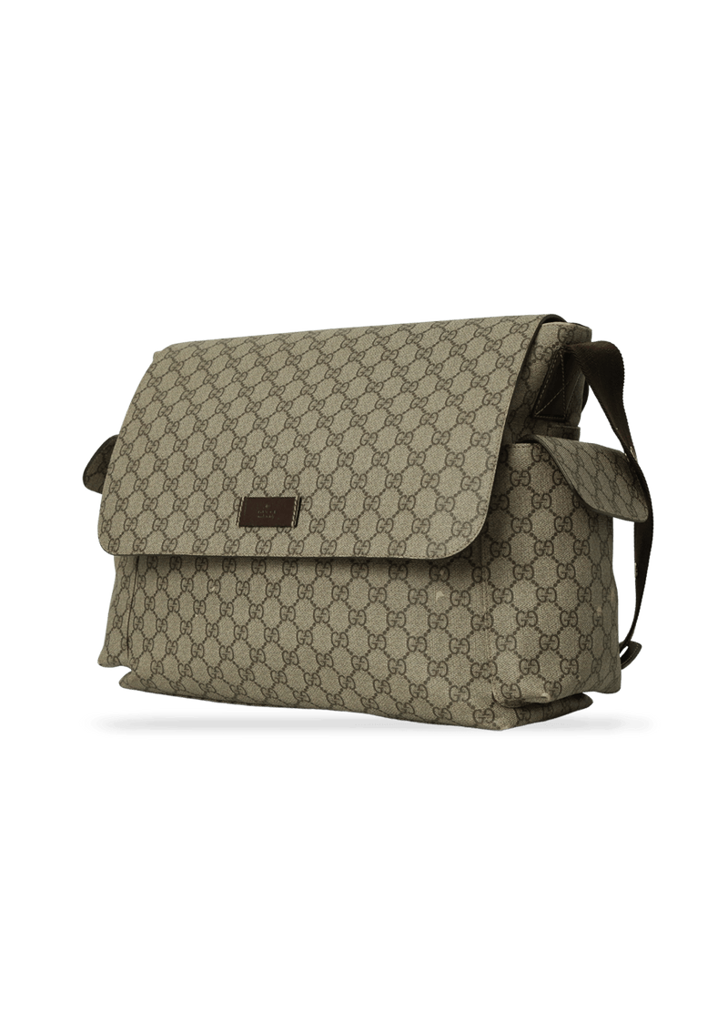 GG CANVAS DIAPER BAG