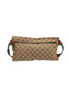 GG CANVAS DOUBLE BELT BAG