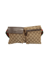 GG CANVAS DOUBLE BELT BAG