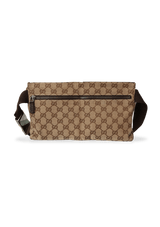 GG CANVAS DOUBLE BELT BAG