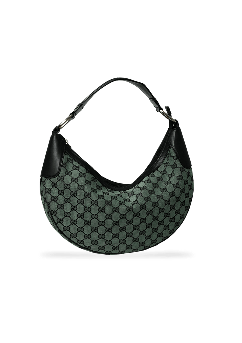 GG CANVAS HALF MOON HOBO