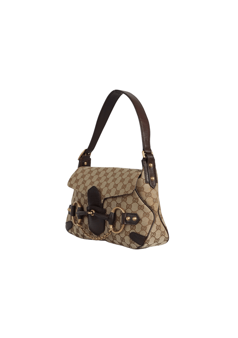 GG CANVAS HORSEBIT BAG