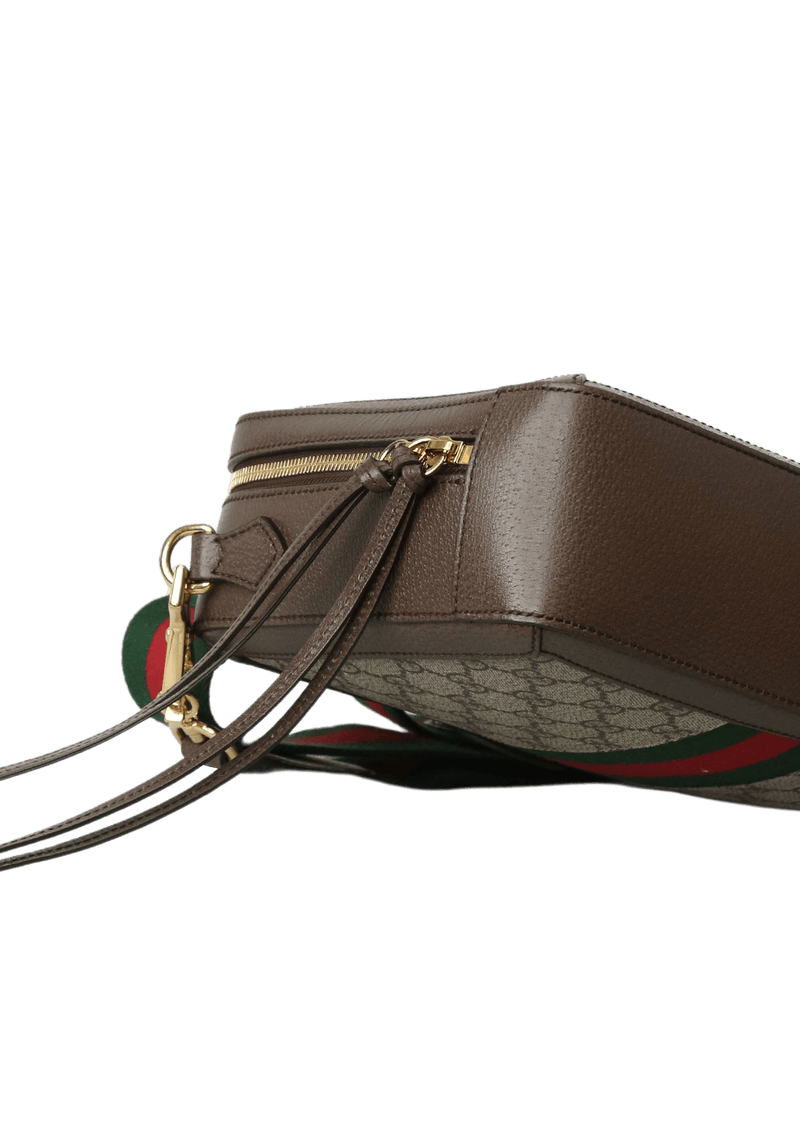 GG CANVAS OPHIDIA CAMERA BAG