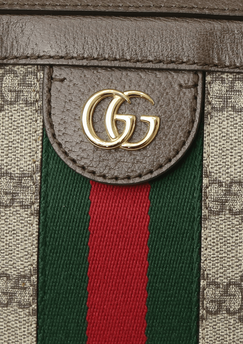 GG CANVAS OPHIDIA CAMERA BAG