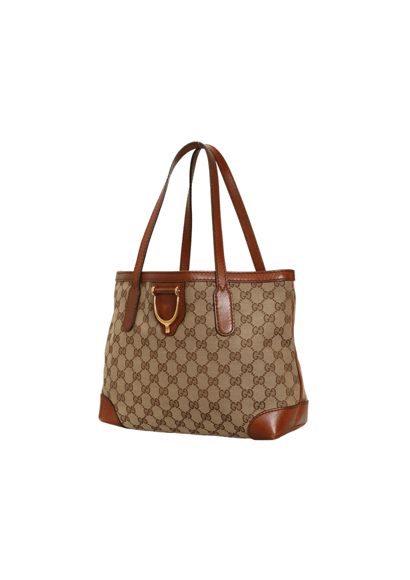 GG CANVAS STIRRUP TOTE