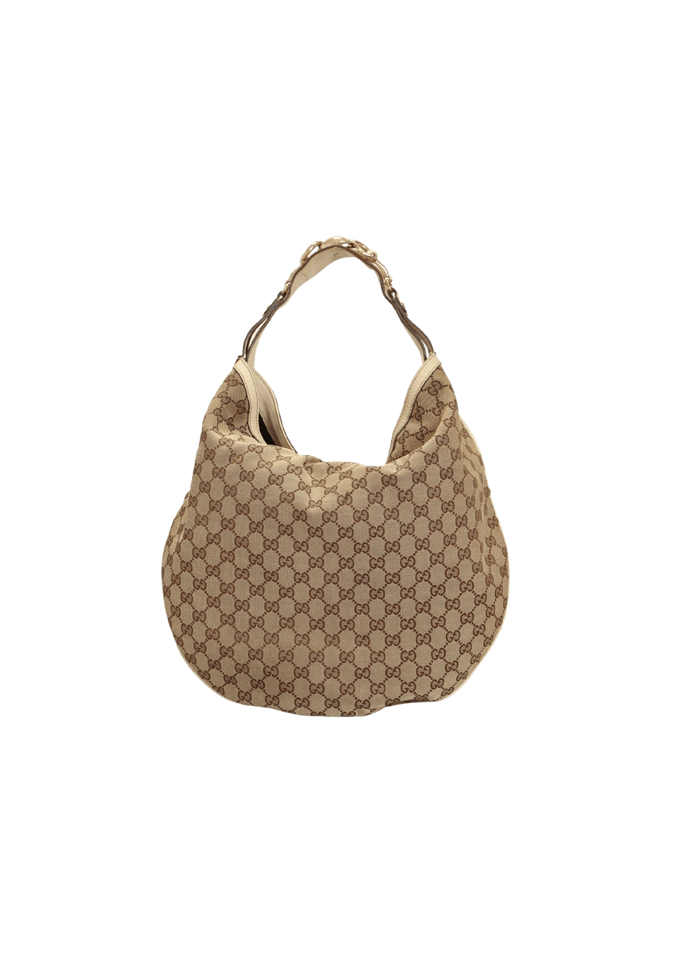 バッグ clowGUCCI BOLSA GUCCI GG CANVAS WAVE HOBO BEGE ORIGINAL – Gringa