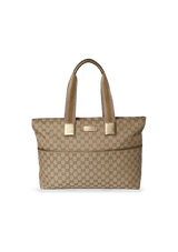 GG CANVAS WEB DIAPER BAG