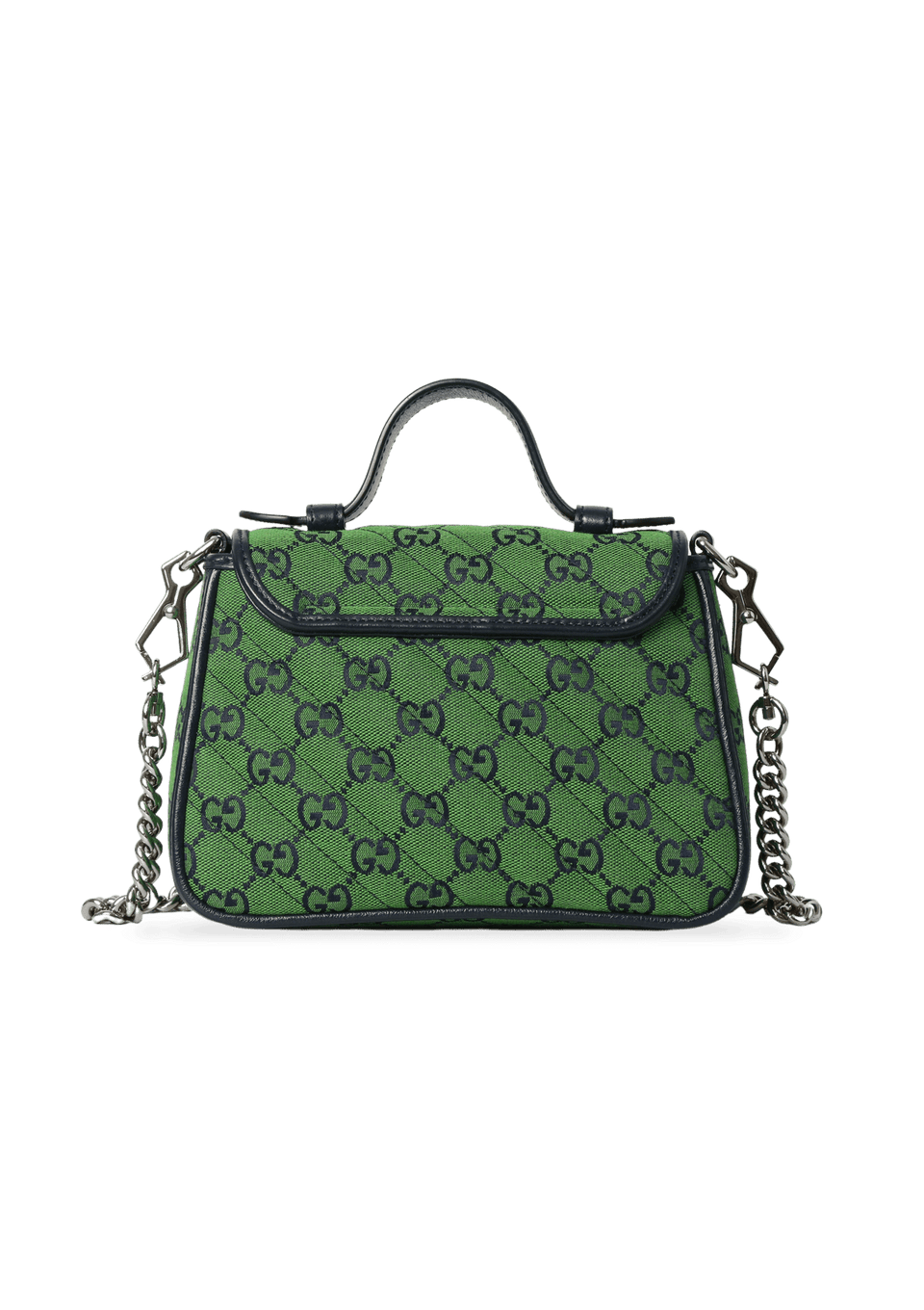 Handbag Verde Gucci BOLSA GUCCI GG MARMONT SMALL BAG VERDE