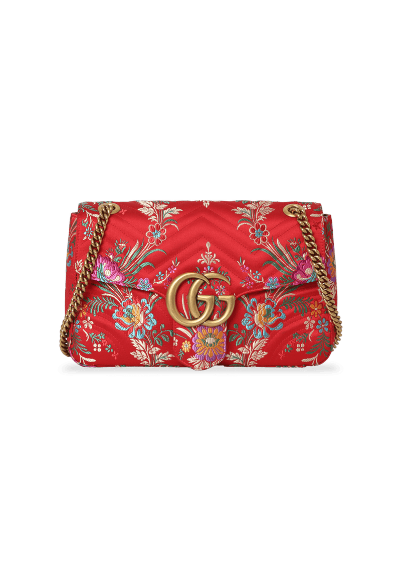Gucci marmont floral jacquard bag sales