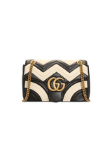 BOLSA GUCCI GG MARMONT MEDIUM BAG BICOLOR ORIGINAL Gringa