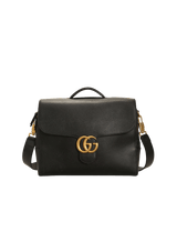 GG MARMONT TOP HANDLE MESSENGER BAG
