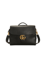 GG MARMONT TOP HANDLE MESSENGER BAG