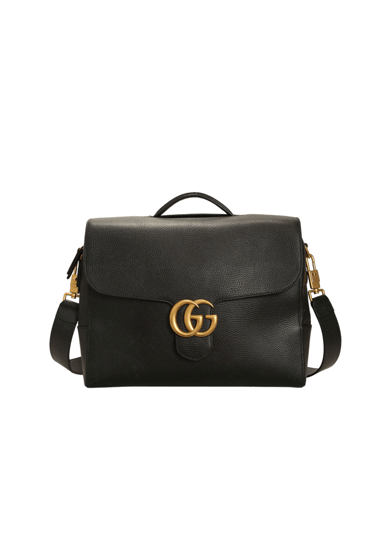 GG MARMONT TOP HANDLE MESSENGER BAG